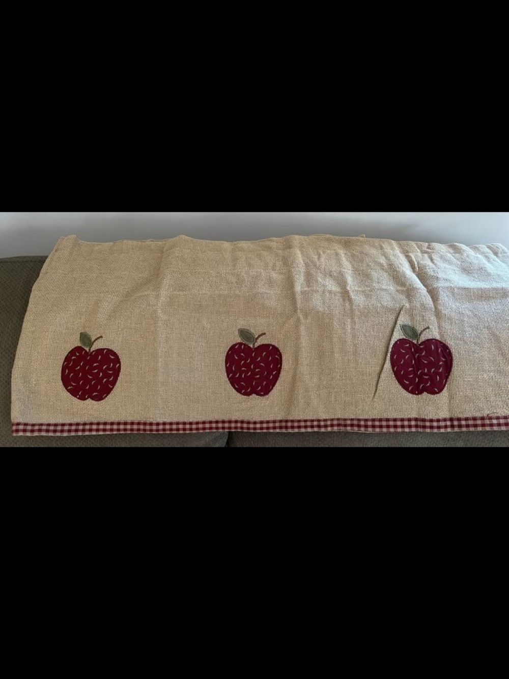 Park Designs Beige/Tan Kitchen Valance
